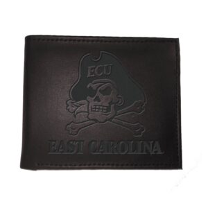 Black ECU Pirates Hybrid Bi-Fold Wallet