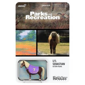 Super7 Li'l Sebastian  Parks and Recreation ReAction Figure - Wave 2
