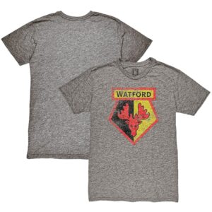Men's 1863FC  Heather Gray Watford Color Crest Twisted Tri-Blend Slub T-Shirt