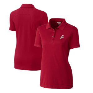 Women's Cutter & Buck Red Reno Aces Advantage Tri-Blend Pique Polo