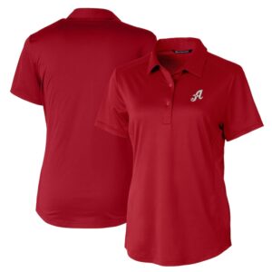 Women's  Cutter & Buck  Red Reno Aces Prospect Textured Stretch Polo