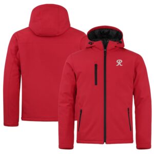 Men's Cutter & Buck  Red Tacoma Rainiers  Clique Equinox Insulated Softshell Full-Zip Jacket