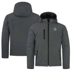 Men's Cutter & Buck  Steel San Antonio Missions  Clique Equinox Insulated Softshell Full-Zip Jacket