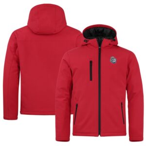 Men's Cutter & Buck  Red San Antonio Missions  Clique Equinox Insulated Softshell Full-Zip Jacket