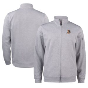 Unisex Cutter & Buck Gray Durham Bulls Clique Lift Eco Performance Full-Zip Jacket