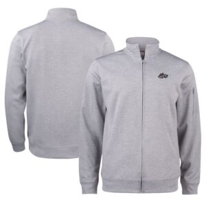 Unisex Cutter & Buck Gray Rocket City Trash Pandas Clique Lift Eco Performance Full-Zip Jacket
