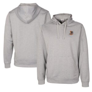 Unisex Cutter & Buck Gray Durham Bulls Clique Lift Eco Performance Pullover Hoodie Sweatshirt