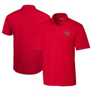 Men's Cutter & Buck  Red Portland Sea Dogs  Clique Spin Eco Performance Pique Polo