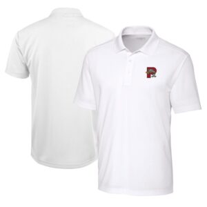Men's Cutter & Buck  White Portland Sea Dogs  Clique Spin Eco Performance Pique Polo