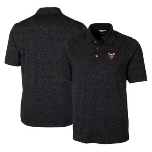 Men's Cutter & Buck  Black El Paso Chihuahuas Advantage Tri-Blend Space Dye Polo
