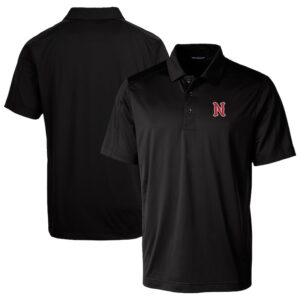 Men's Cutter & Buck Black Nashville Sounds Prospect Textured Stretch Polo