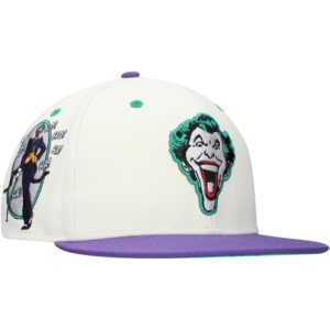 Unisex Cream Joker Comic Undervisor Snapback Hat
