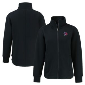 Women's Cutter & Buck Black Buffalo Bisons Roam Eco Recycled Full-Zip Jacket