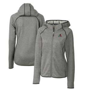 Women's Cutter & Buck  Heather Gray Arizona Diamondbacks