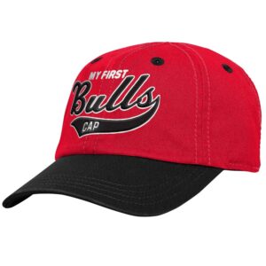 Infant Red Chicago Bulls My First Tail Sweep Slouch Flex Hat