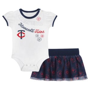 Newborn & Infant Minnesota Twins Sweet Bodysuit & Skirt Set