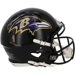 Zay Flowers Baltimore Ravens Autographed Speed Authentic Helmet