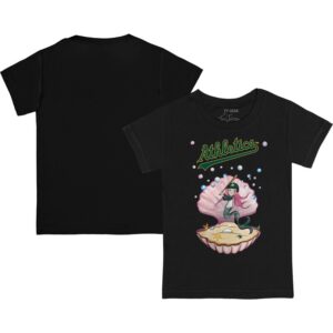 Infant Tiny Turnip Black Athletics Mermaid T-Shirt