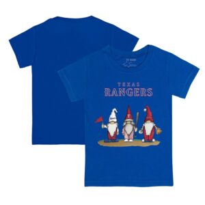Toddler Tiny Turnip Royal Texas Rangers Gnomes T-Shirt