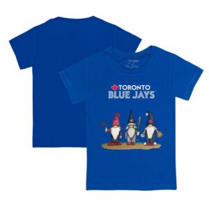 Toddler Tiny Turnip Royal Toronto Blue Jays Gnomes T-Shirt