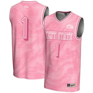 Unisex GameDay Greats #1 Pink Kent State Golden Flashes Lightweight Basketball Fashion Jersey