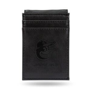 Black Baltimore Orioles Front Pocket Wallet