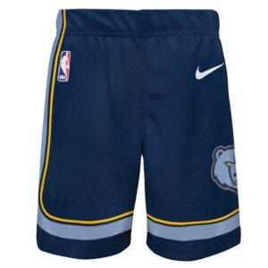 Preschool Nike Navy Memphis Grizzlies Icon Replica Shorts