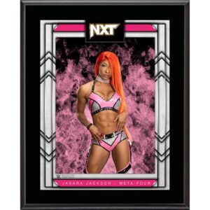 Jakara Jackson WWE NXT 10.5" x 13" Sublimated Plaque