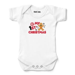 Newborn & Infant Chad & Jake White Atlanta Hawks Gingerbread Christmas Bodysuit