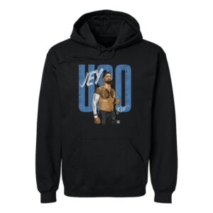 Men's 500 Level Black Jey Uso Pose Pullover Hoodie