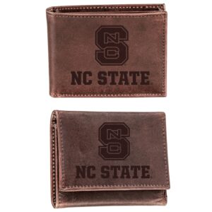 NC State Wolfpack Bifold & Trifold Wallet Two-Piece Set
