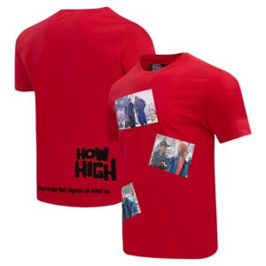 Unisex Freeze Max Red How High High Scores T-Shirt