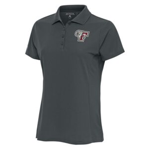 Women's Antigua Pewter Fordham Rams Legacy Pique Polo