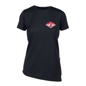 Women's Levelwear Black New Jersey Devils Birch Club Patch 2.0 T-Shirt