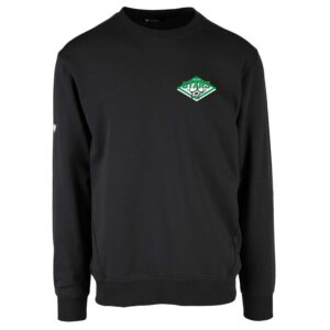 Men's Levelwear Black Dallas Stars Zane Club Patch 2.0 Pullover Sweatshirt