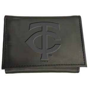 Black Minnesota Twins Hybrid Tri-Fold Wallet