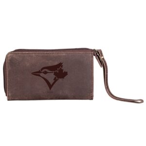 Brown Toronto Blue Jays Cell Phone Wristlet Wallet