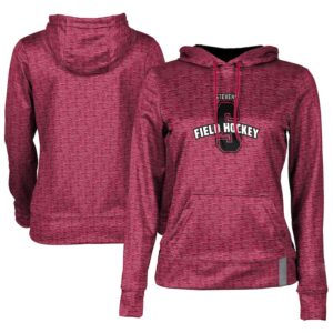 Women's ProSphere  Red Stevens Institute of Technology Ducks Field Hockey Pullover Hoodie