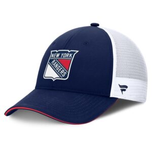Men's Fanatics Navy New York Rangers Authentic Pro Alternate Jersey Trucker Adjustable Hat