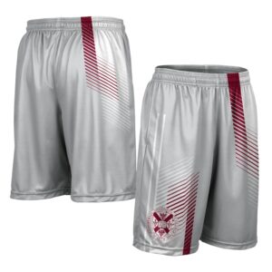 Men's ProSphere Gray Hampden-Sydney College Tigers Hustle Pocketed Shorts