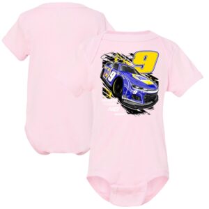 Girls Newborn & Infant Hendrick Motorsports Team Collection  Pink Chase Elliott Bodysuit