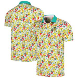 Men's Puma Green Arnold Palmer Invitational Floral MATTR Polo