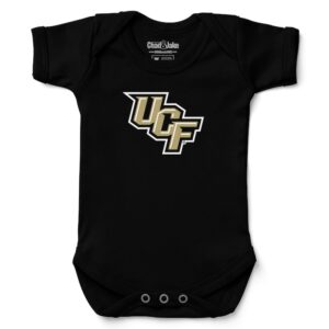 Newborn & Infant Chad & Jake Black UCF Knights Logo Bodysuit
