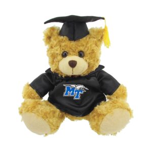 MTSU Blue Raiders 12'' Graduation Plush Bear