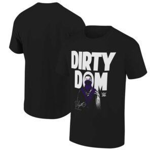 Men's Ripple Junction Black Dominik Mysterio Dirty Dom Graphic T-Shirt