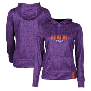 Women's ProSphere  Purple Hobart & William Smith Colleges Soccer Pullover Hoodie