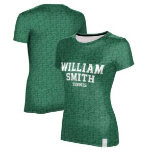 Women's ProSphere  Green Hobart & William Smith Colleges Tennis T-Shirt