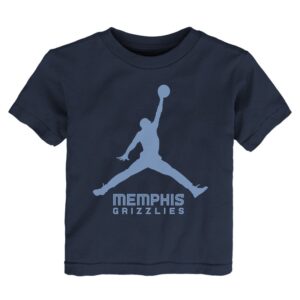 Toddler Jordan Brand Light Blue Memphis Grizzlies Essential Jumpman T-Shirt