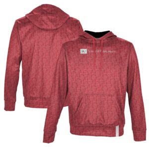 Men's ProSphere Red Boston University School of Public Health Pullover Hoodie