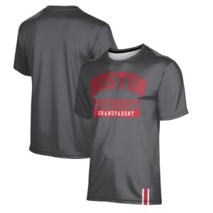 Men's ProSphere Heather Gray Boston University Grandparent T-Shirt
